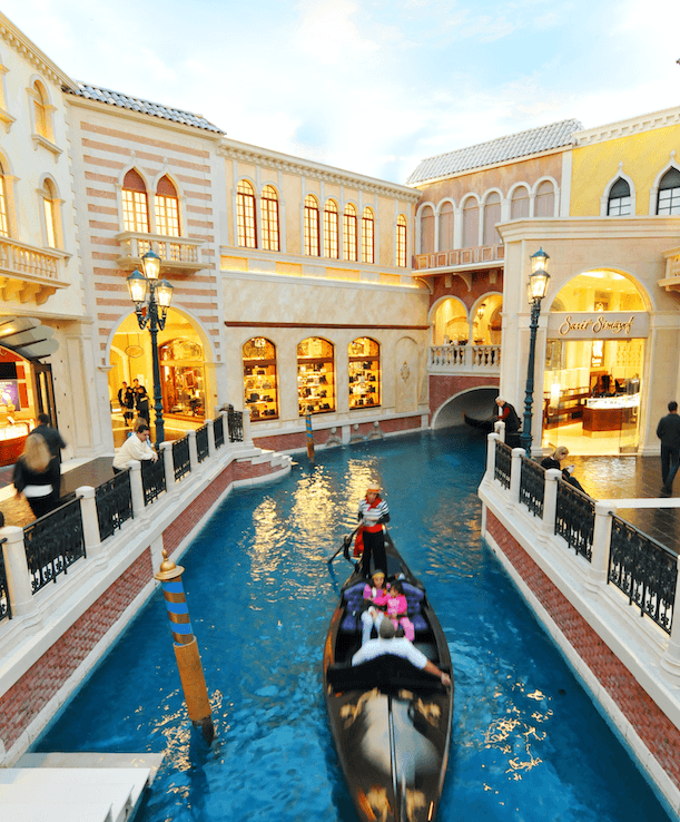 Venetian canal Vegas