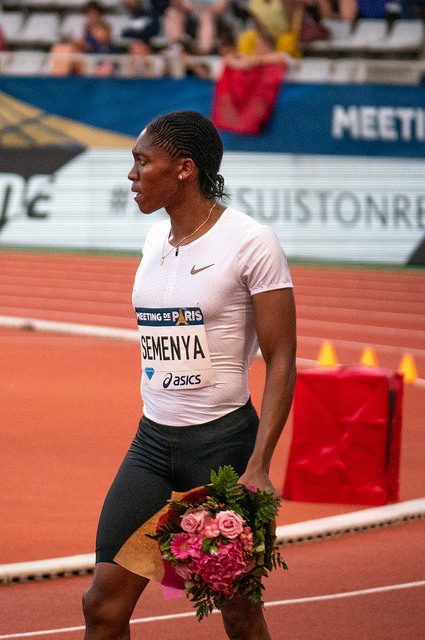 Caster Semenya in Paris